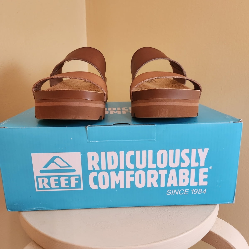 Reef Women's Brown Slide Sandals